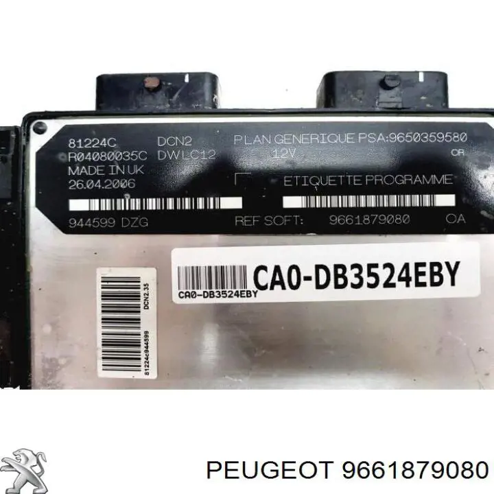 9661879080 Peugeot/Citroen 