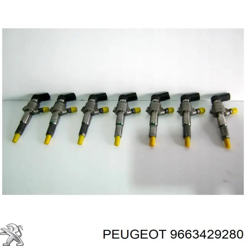 9663429280 Peugeot/Citroen injetor de injeção de combustível