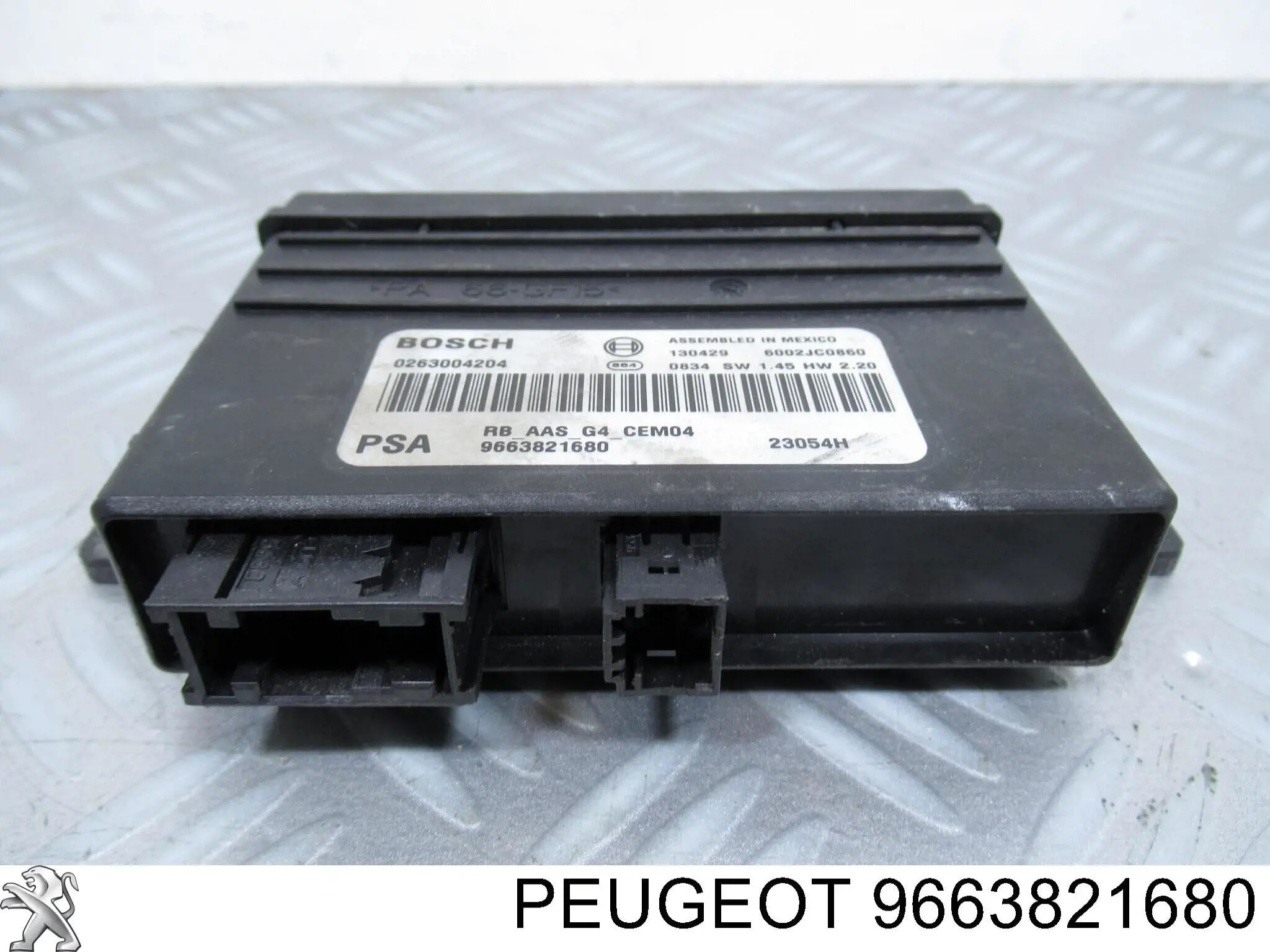 9663821680 Peugeot/Citroen модуль управления (эбу парктроником)