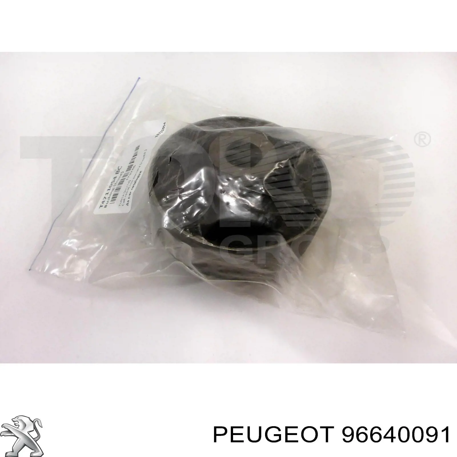 96640091 Peugeot/Citroen coxim (suporte traseiro de motor)