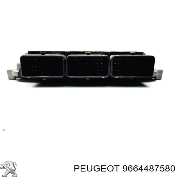 Блок управления двигателем 9664487580 Peugeot/Citroen