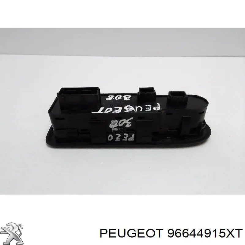Кнопочный блок управления стеклоподъемником передний левый 96644915XT Peugeot/Citroen