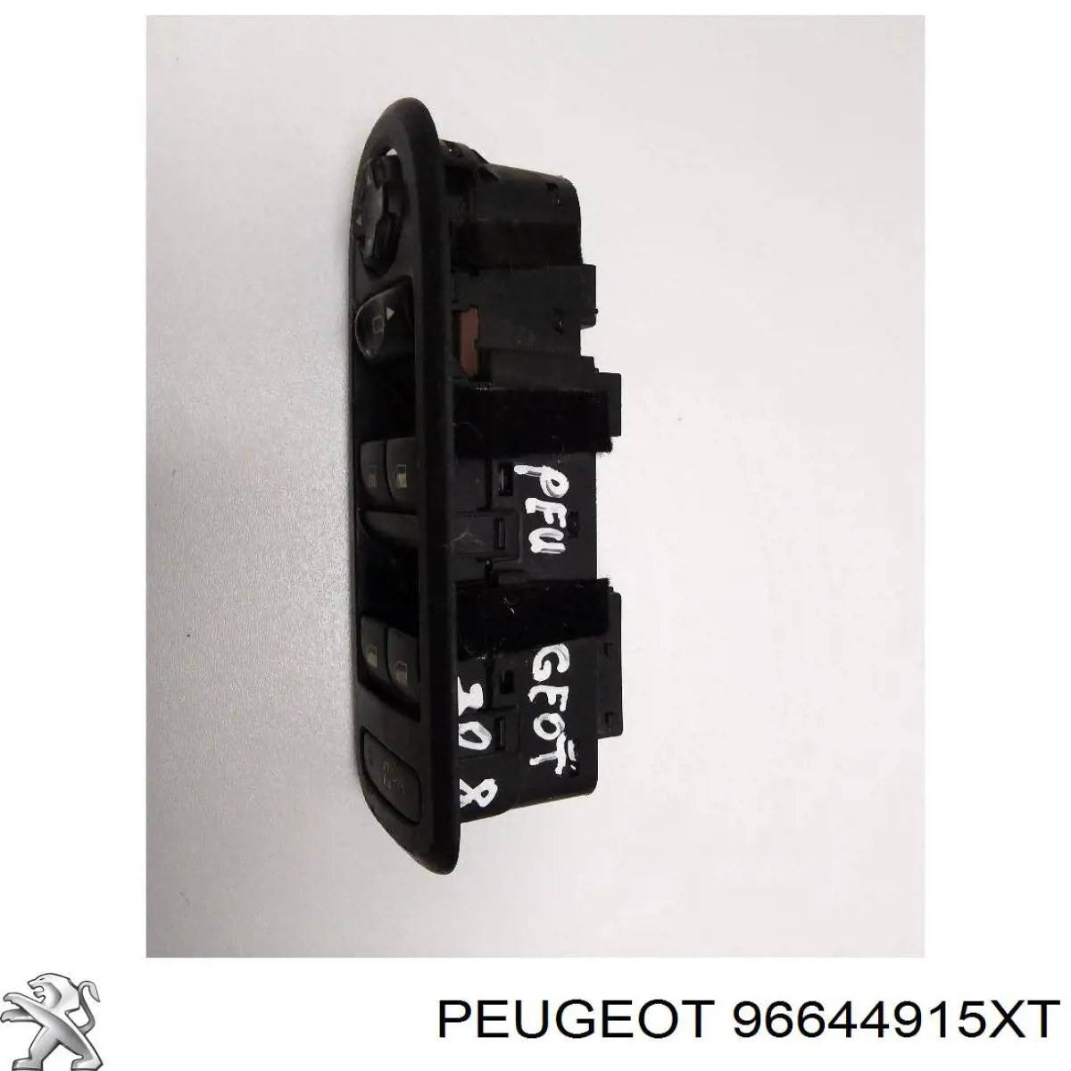 Кнопочный блок управления стеклоподъемником передний левый Peugeot/Citroen 96644915XT цена, от 39.50 USD