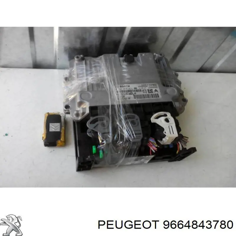 9664843780 Peugeot/Citroen модуль управления (эбу двигателем)