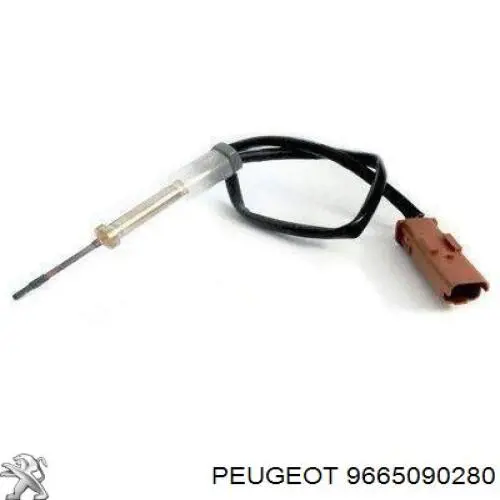9665090280 Peugeot/Citroen Датчик температуры отработавших газов (ОГ), сажевого фильтра
