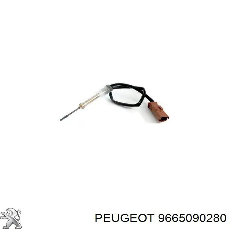 Купить 9665090280 Peugeot/Citroen Датчик температуры отработавших газов (ОГ), сажевого фильтра