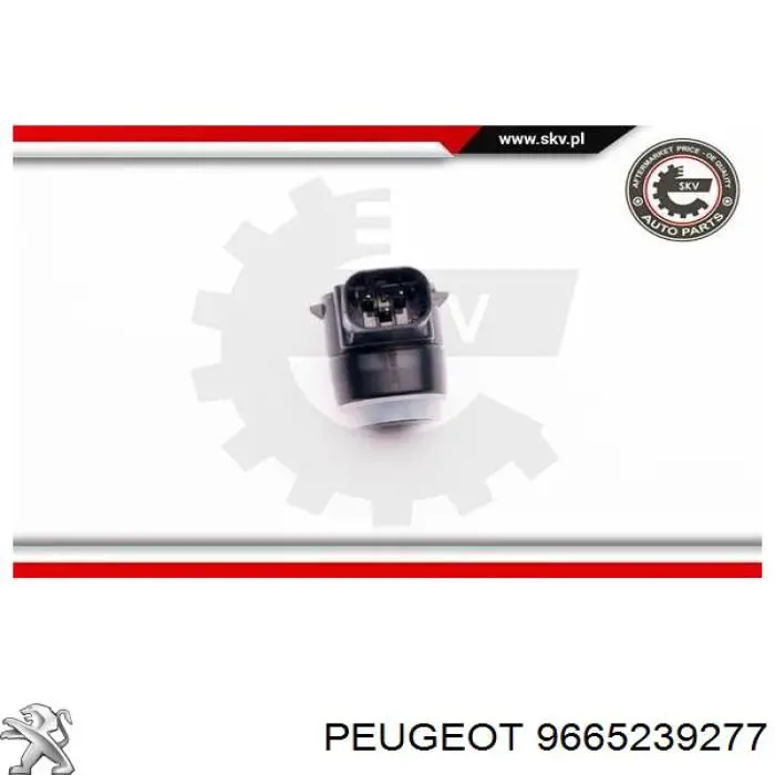 Датчик сигнализации парковки (парктроник) передний 9665239277 Peugeot/Citroen