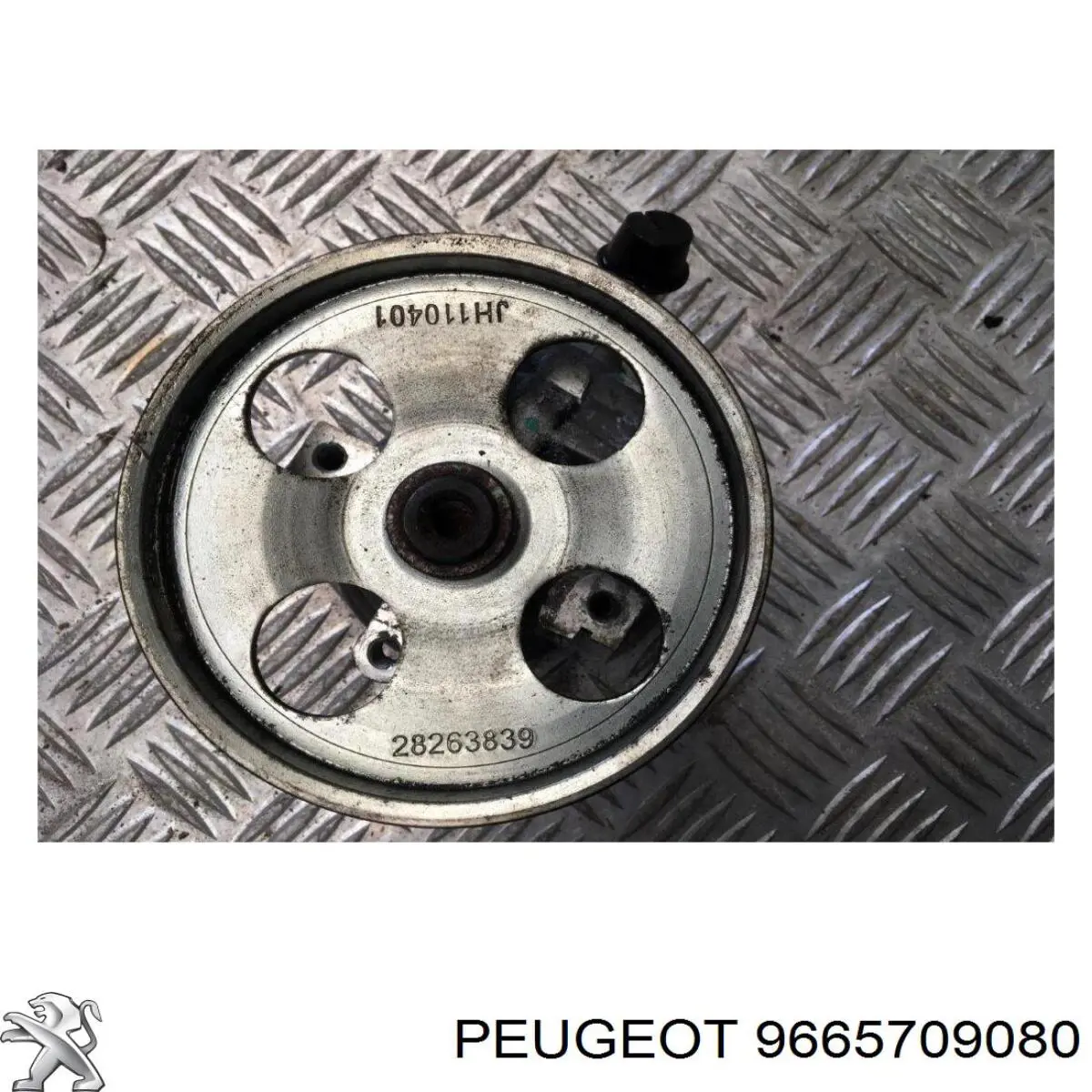 Купить 9665709080 Peugeot/Citroen Насос рулевого управления