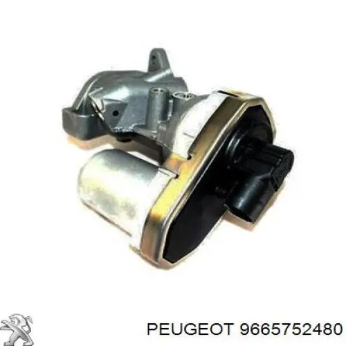 Купить 9665752480 Peugeot/Citroen Клапан EGR системы рециркуляции отработавших газов