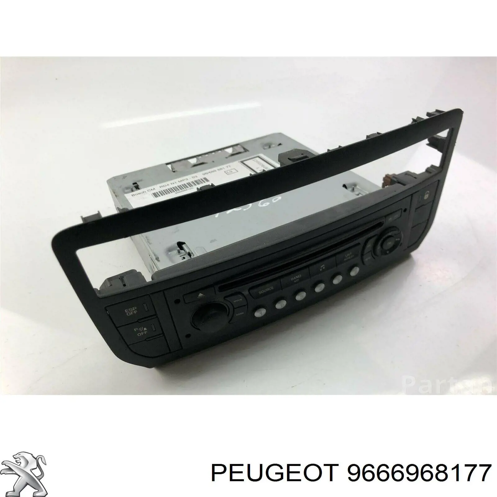 96669681XT Peugeot/Citroen Радиоприемник
