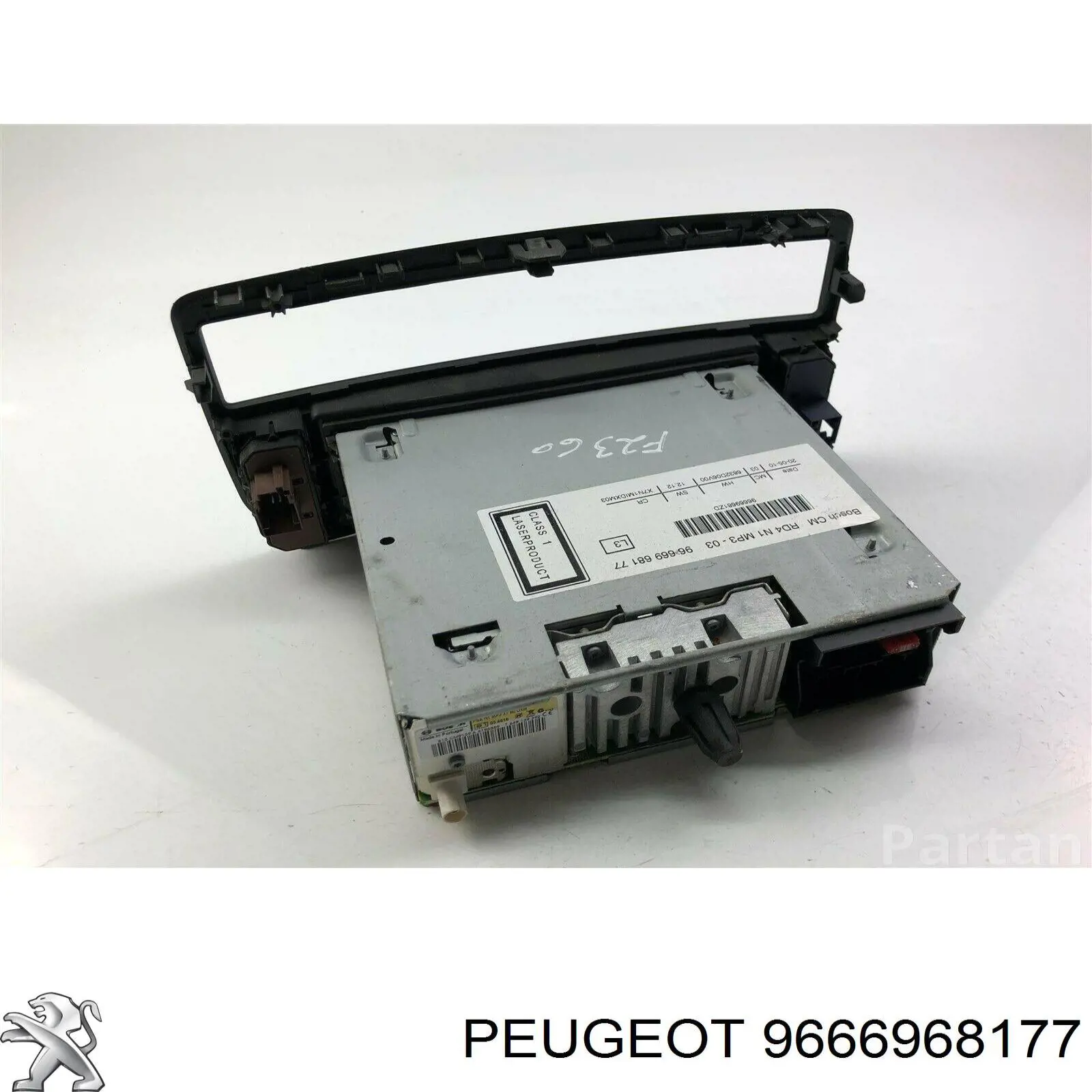 Магнитола (радио AM/FM) Peugeot/Citroen 96669681XT цена, от 30.41 USD