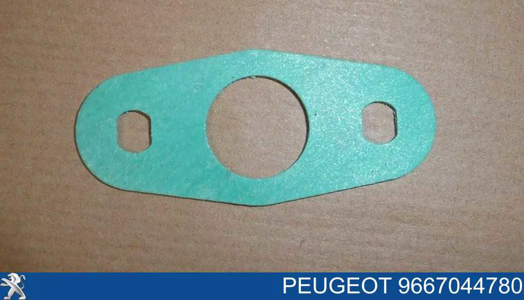 Купить 9667044780 Peugeot/Citroen Прокладка шланга отвода масла от турбины