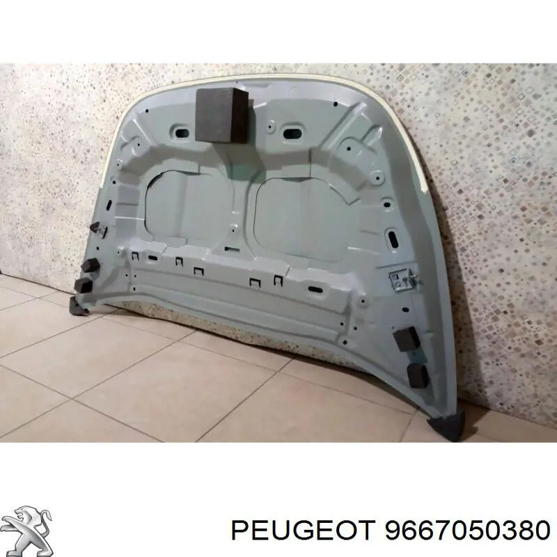 Капот двигателя Peugeot/Citroen 9667050380