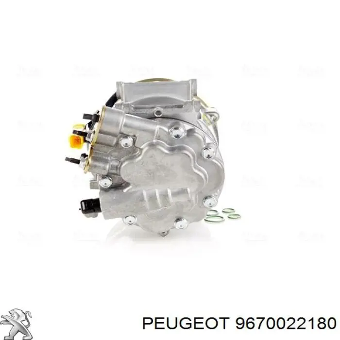 9670022180 Peugeot/Citroen compressor de aparelho de ar condicionado