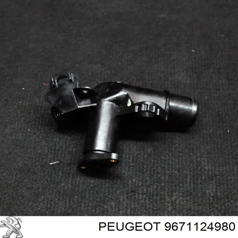 9671124980 PEUGEOT Brida del sistema de refrigeración (triple) original y equivalente