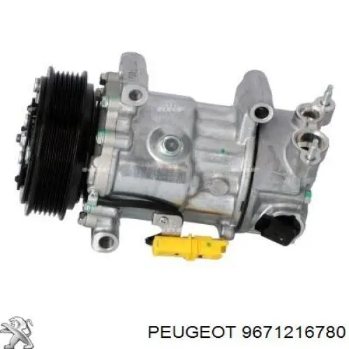 Купить 9671216780 Peugeot/Citroen Компрессор климатической установки