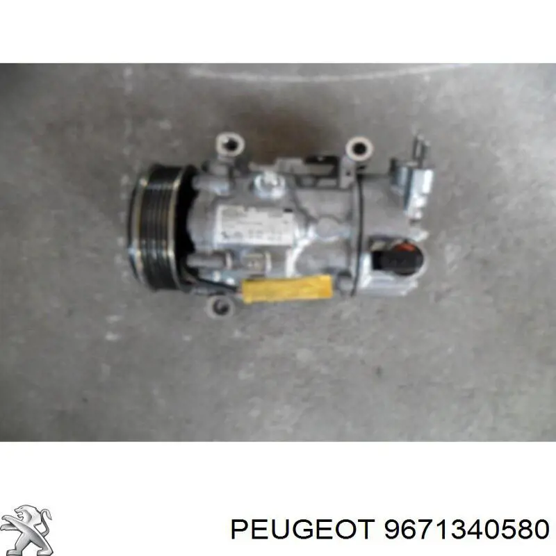 Компрессор кондиционера 9671340580 Peugeot/Citroen