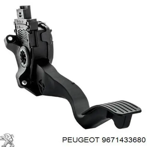 Pedal de gás (de acelerador) para Peugeot 208 