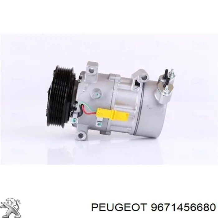 9671456680 Peugeot/Citroen компрессор кондиционера