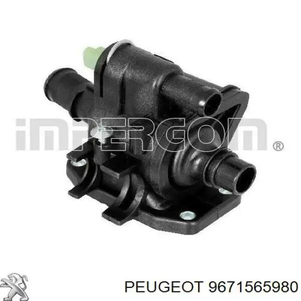 Термостат в корпусе Peugeot/Citroen 9671565980 цена, от 22.26 USD