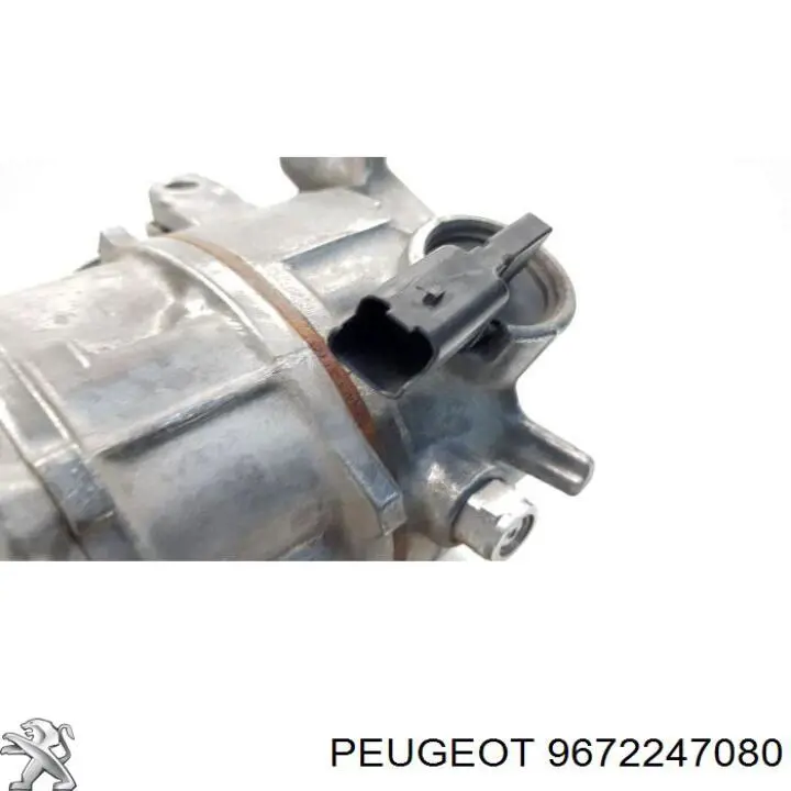 9672247080 Peugeot/Citroen compressor de aparelho de ar condicionado
