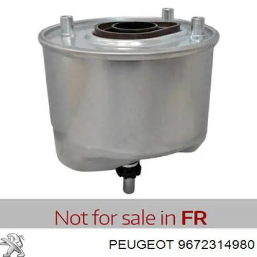 Caixa de filtro de combustível Peugeot/Citroen 9672314980 preço, a partir de 35,24 USD