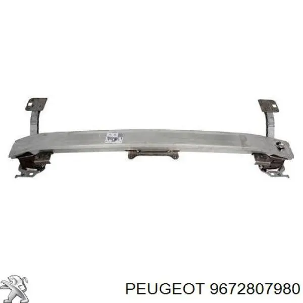 Усилитель бампера переднего Peugeot/Citroen 9672807980