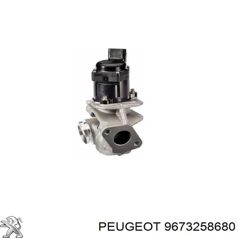 9673258680 Peugeot/Citroen клапан егр