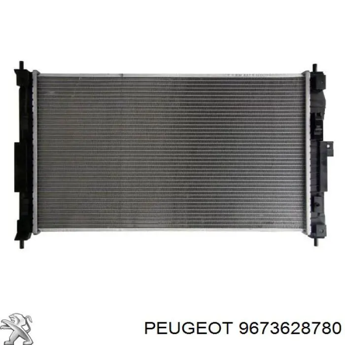 9673628780 Peugeot/Citroen радиатор