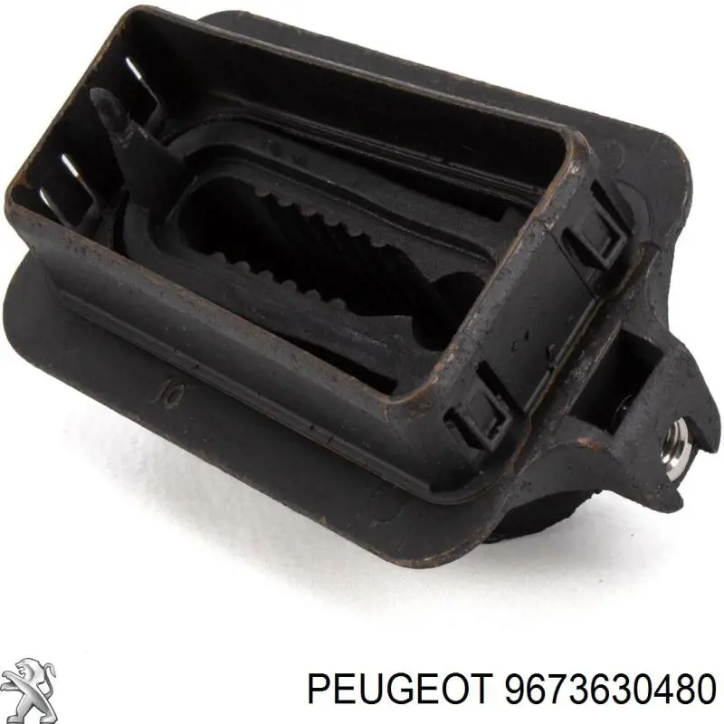 Amortiguador inferior del radiador 9673630480 Peugeot/Citroen