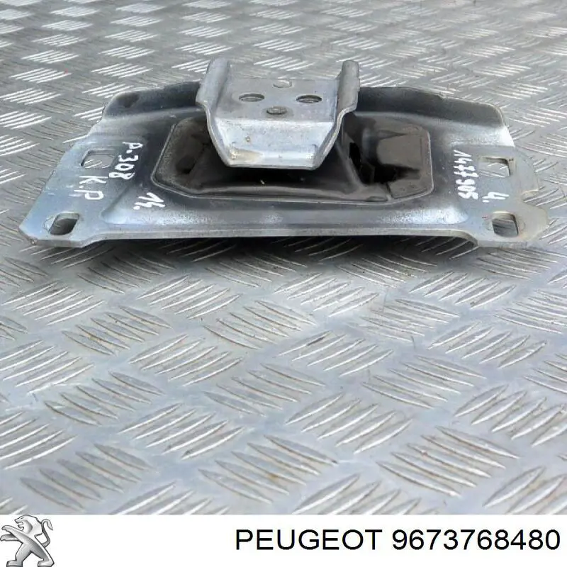 9673768480 Peugeot/Citroen подушка (опора двигателя левая верхняя)
