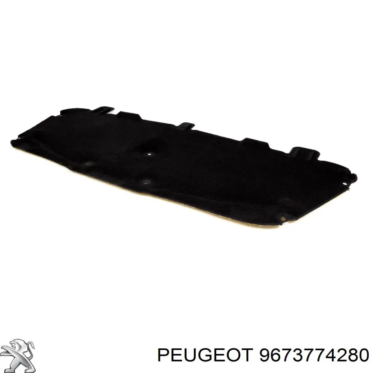 9673774280 Peugeot/Citroen isolamento de ruído da capota