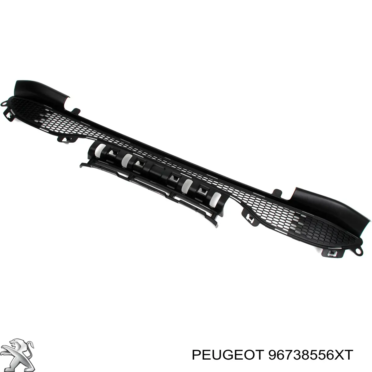 Купить 57B127R Polcar Решетка переднего бампера, центральная