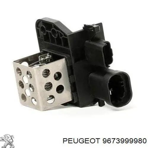 9673999980 PEUGEOT Resistencia de calefacción original y equivalente