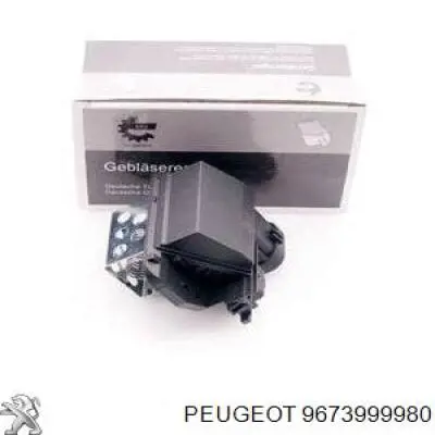 9673999980 Peugeot/Citroen Реле печки