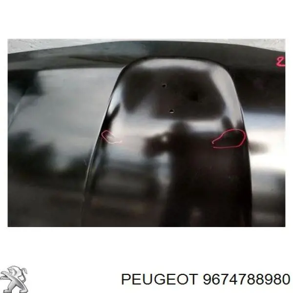 Капот Peugeot/Citroen 9674788980