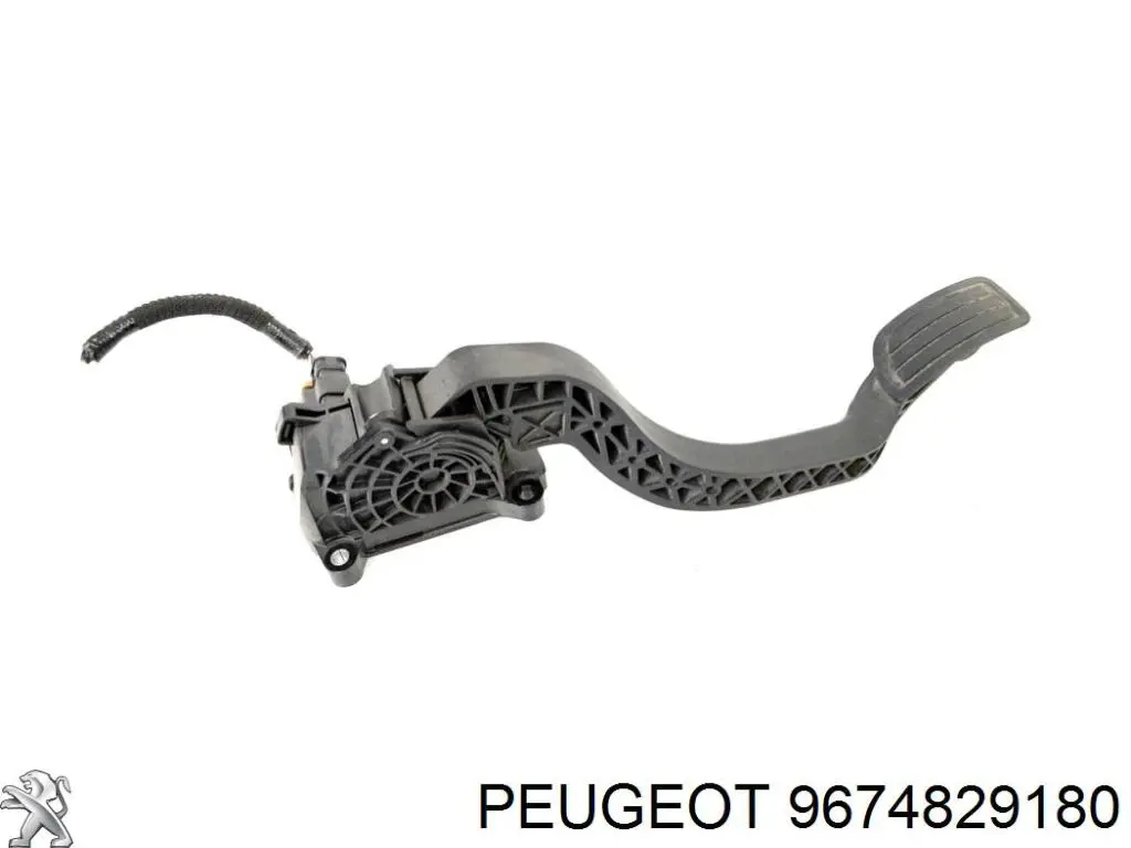 9674829180 Peugeot/Citroen pedal de gás (de acelerador)