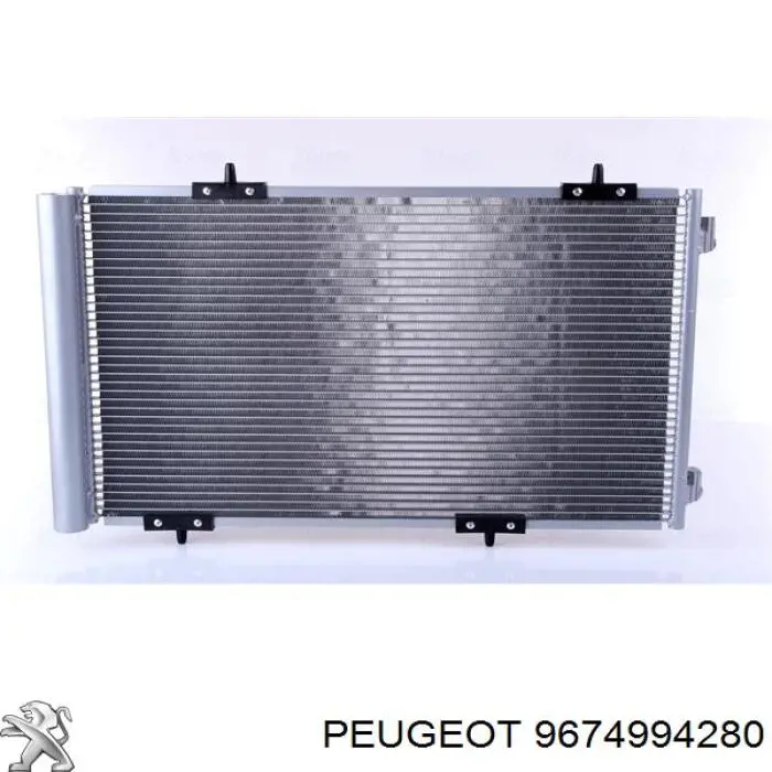 Condensador aire acondicionado 9674994280 Peugeot/Citroen