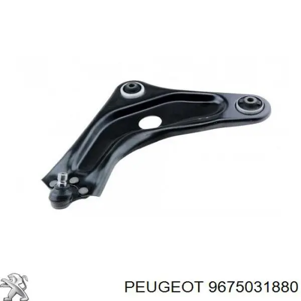 Левый рычаг передней нижней подвески Peugeot/Citroen 9675031880 цена, от 136.50 USD