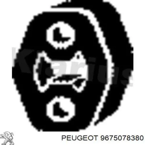 Купить Подушка глушителя Пежо 308 II LB, LP, LW, LH, L3
