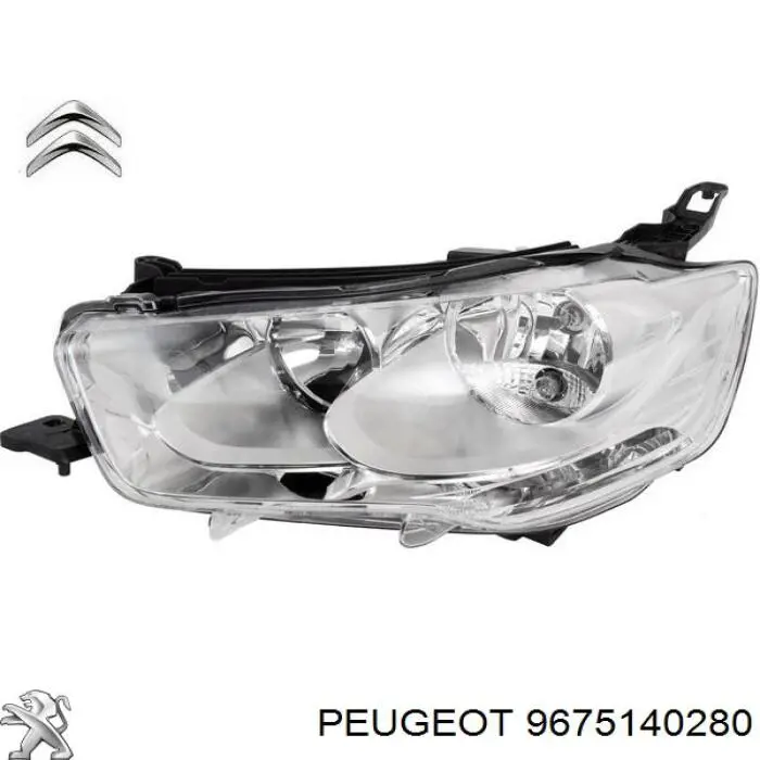 Фара левая Peugeot/Citroen 9675140280 цена, от 210.89 USD