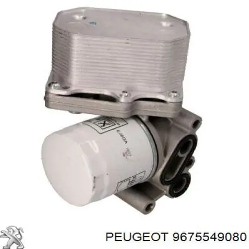 Radiador de aceite 9675549080 Peugeot/Citroen