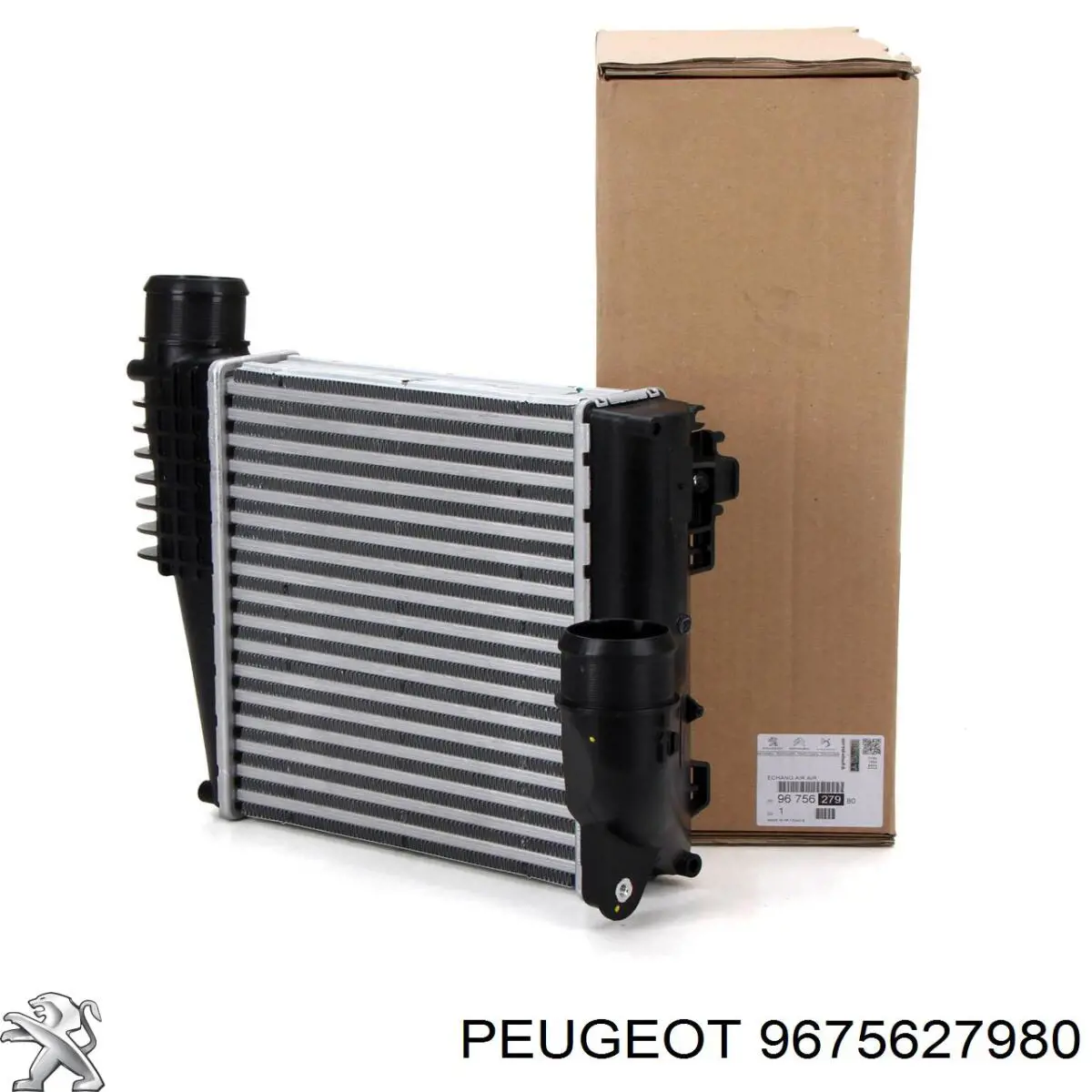9675627980 Peugeot/Citroen radiador de intercooler