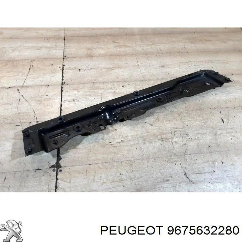 9675632280 Peugeot/Citroen suporte inferior do radiador (painel de montagem de fixação das luzes)