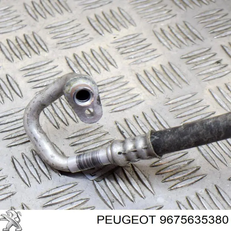 Купить 9840709880 Peugeot/Citroen Шланг кондиционера, от компрессора к радиатору
