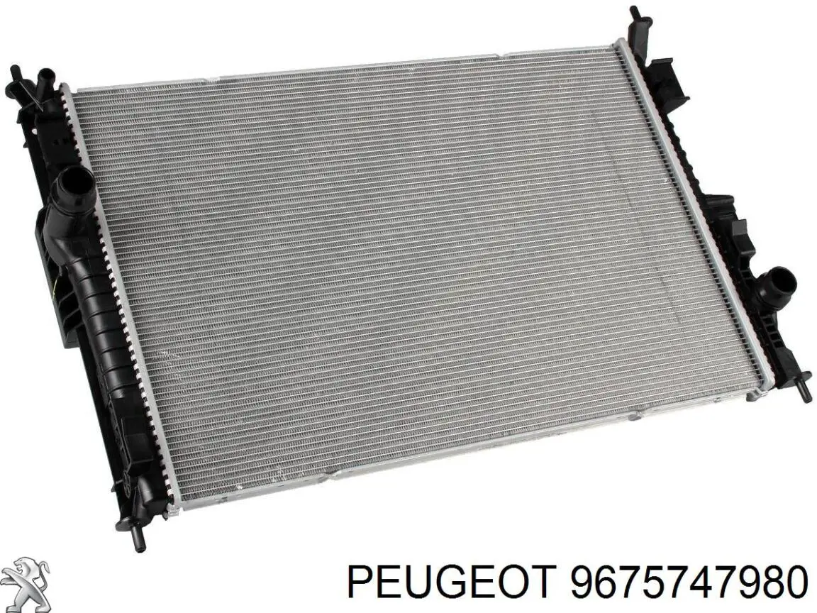 Радиатор охлаждения двигателя Peugeot/Citroen 9675747980 цена, от 89.28 USD