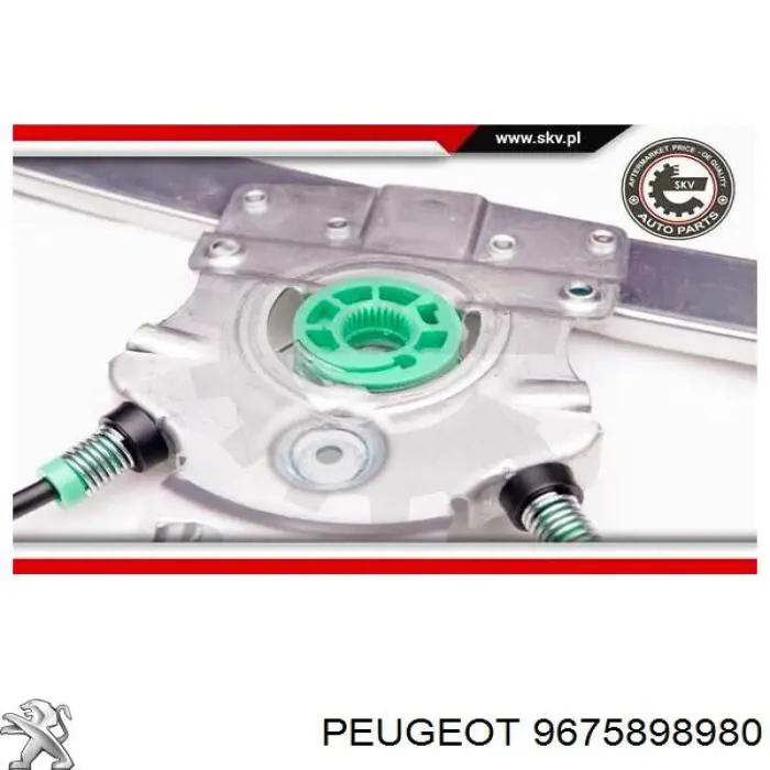 Стеклоподъемник передней правой двери Peugeot/Citroen 9675898980 цена, от 71.44 USD