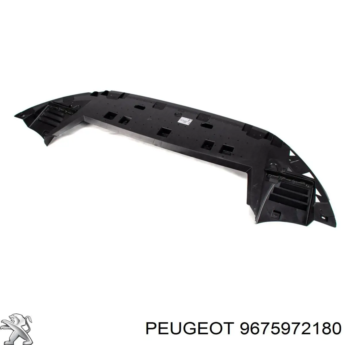 9675972180 Peugeot/Citroen defletor do pára-choque dianteiro