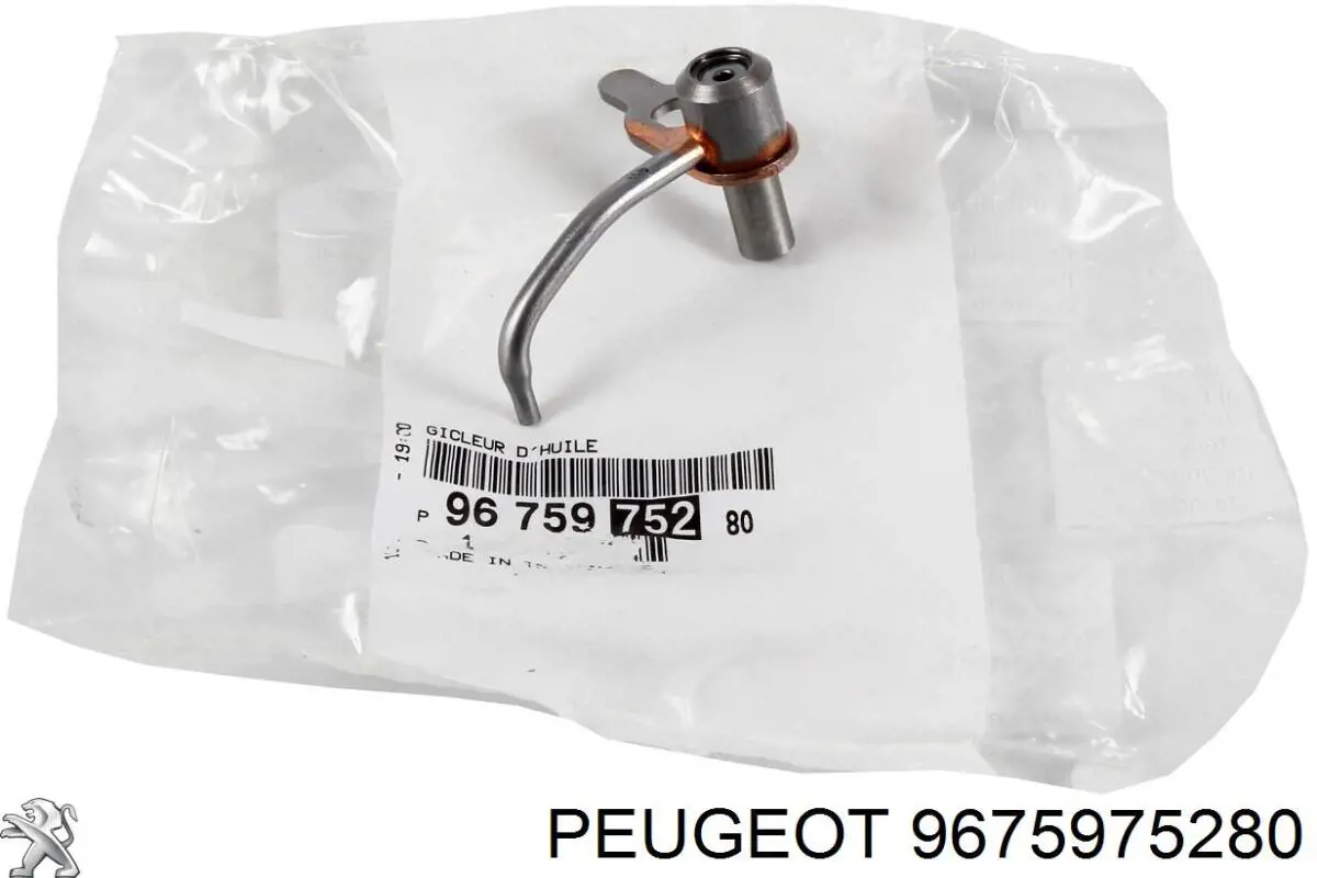 9675975280 Peugeot/Citroen injetor de óleo