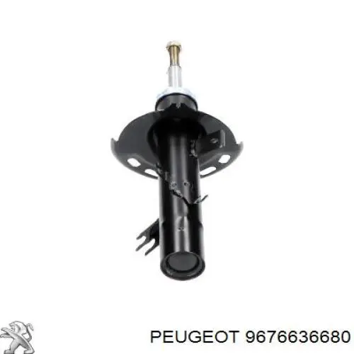 Амортизатор передний левый 9676636680 Peugeot/Citroen